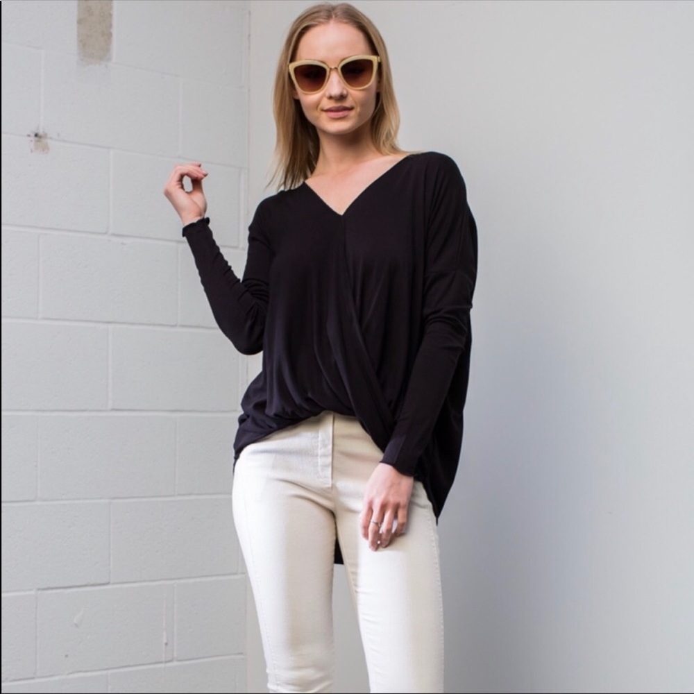 V-Neck Loose Fit Dressy Top